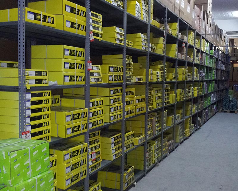 Çelik Raf Ürün Depoları