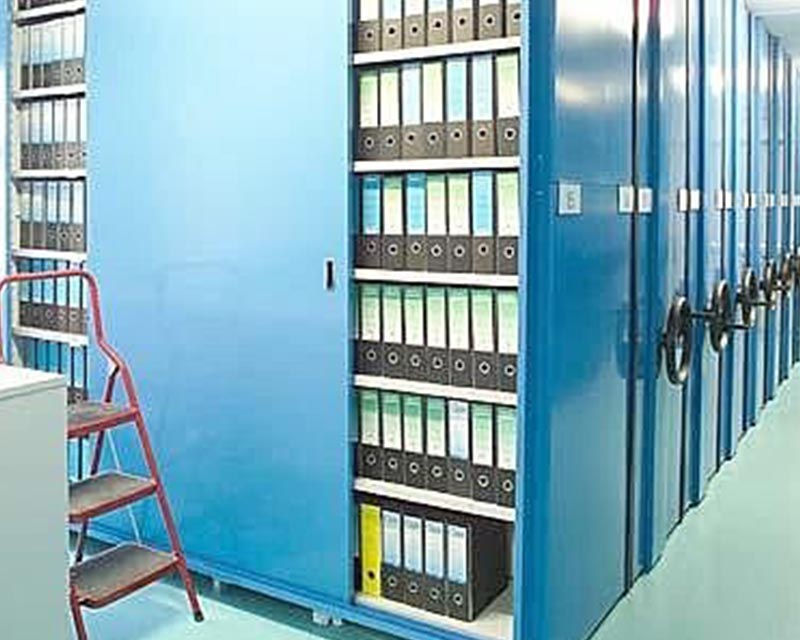 Raylı Arşiv ve Depo Dolapları